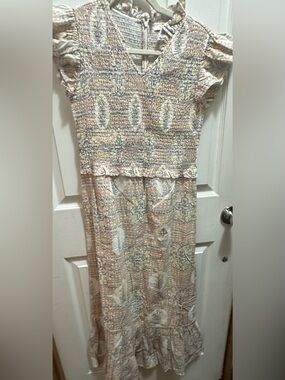Tuckernuck Anna Cate smocked midi dress